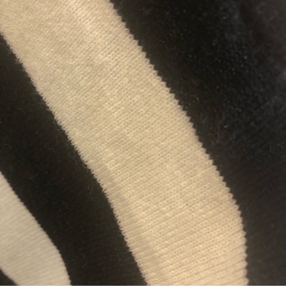 Hollister white and navy stripe cardigan LARGE L - Picture 3 of 7